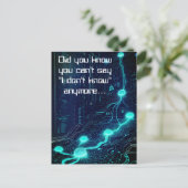 Cartes Pour Fêtes Annuelles A.I. Pouvoir Essentiel Des Bases De Données Intell (Debout devant)