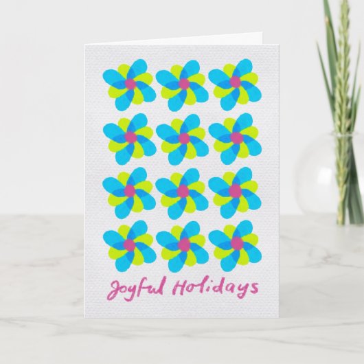 Cartes Pour Fêtes Annuelles A Joyful Heart Holiday Card (Devant)
