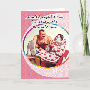 Cartes Pour Fêtes Annuelles À la Journée de la Gay Valentine