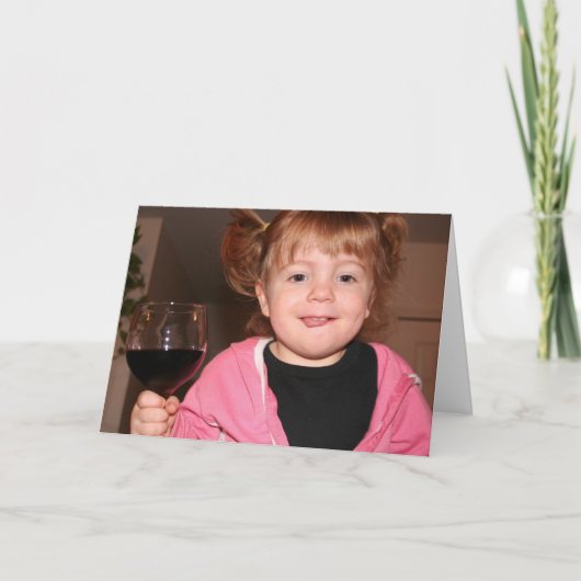 Cartes Pour Fêtes Annuelles À la votre ! (Devant)