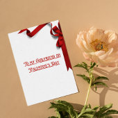 Cartes Pour Fêtes Annuelles à ma petite amie heureuse Sainte-Valentin