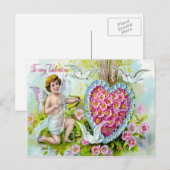 Cartes Pour Fêtes Annuelles À ma Saint Valentin (Devant / Derrière)