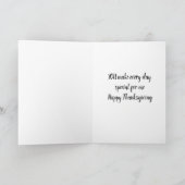 CARTES POUR FÊTES ANNUELLES A **MERCI TOAST** À ***MON AMI*** (Intérieur)