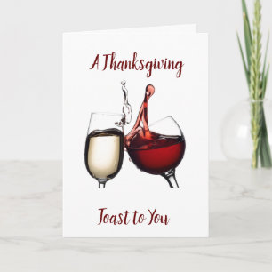 CARTES POUR FÊTES ANNUELLES A **MERCI TOAST** À NOS AMIS