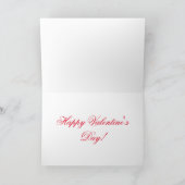 Cartes Pour Fêtes Annuelles À mon ange Valentine (Intérieur)