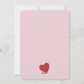 Cartes Pour Fêtes Annuelles À mon meilleur ami Valentine's (Dos)