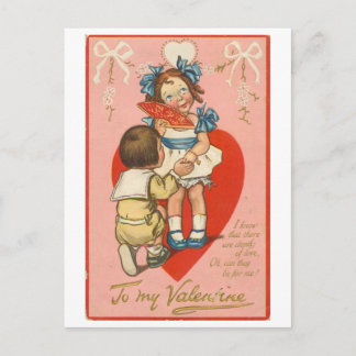 Cartes Pour Fêtes Annuelles "À mon Valentine "