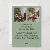 Cartes Pour Fêtes Annuelles A New Home for The Holidays (Dos)