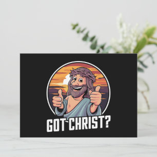 Cartes Pour Fêtes Annuelles A obtenu un ami un Jésus-Christ Noël religieux 