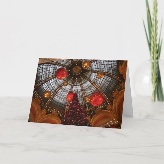 Cartes Pour Fêtes Annuelles À Paris IV de Noël - Galeries Lafayette (Devant)