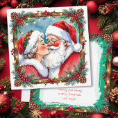 Cartes Pour Fêtes Annuelles A Sweet Old-Fashioned Christmas | Mr and Mrs Claus