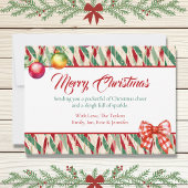 Cartes Pour Fêtes Annuelles A Sweet Whimsical Personalized Photo Christmas