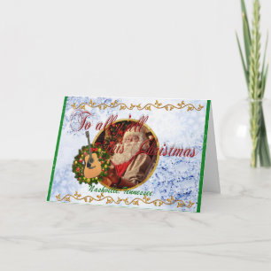 Cartes Pour Fêtes Annuelles À tous vous ce Noël de Nashville