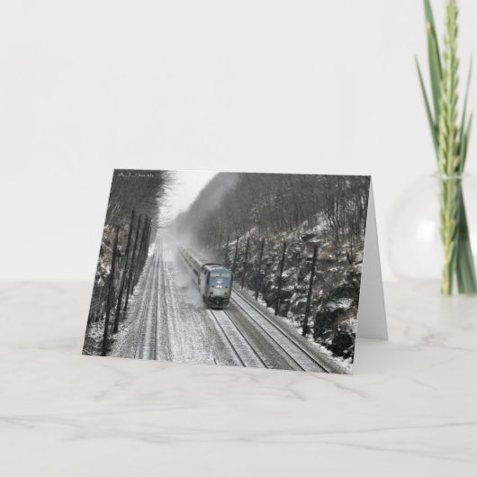 Cartes Pour Fêtes Annuelles À travers la coupe (Devant)