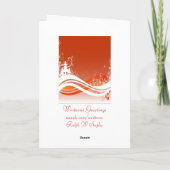 Cartes Pour Fêtes Annuelles À un ami spécial à Noël (Dos)