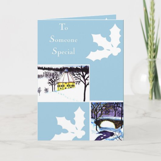 Cartes Pour Fêtes Annuelles À une personne spéciale (Devant)