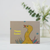 Cartes Pour Fêtes Annuelles #ABC Art par les enfants, Canard de Pâques (Debout devant)