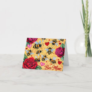 Cartes Pour Fêtes Annuelles Abee Mine Golden Honey Love