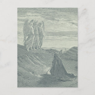 Cartes Pour Fêtes Annuelles Abraham et les Trois Anges