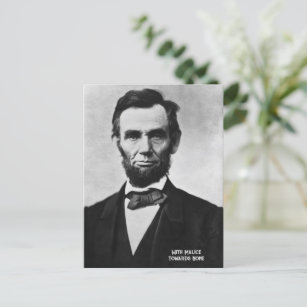 Cartes Pour Fêtes Annuelles Abraham Lincoln - Avec Malice Vers Aucun