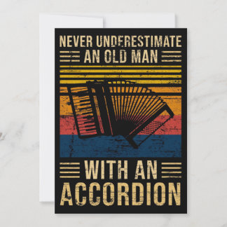 Cartes Pour Fêtes Annuelles Accordéon Sous-estimation