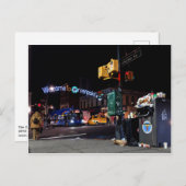 Cartes Pour Fêtes Annuelles Accueil à Greenpoint : La tache de déchets (Devant / Derrière)