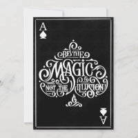 Ace of Spades Motivational Typographie citation