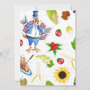Cartes Pour Fêtes Annuelles action de grâce