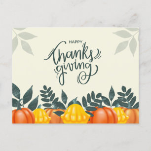Cartes Pour Fêtes Annuelles Action de grâce