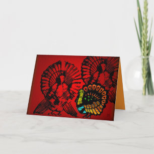 Cartes Pour Fêtes Annuelles Action de grâce abondante