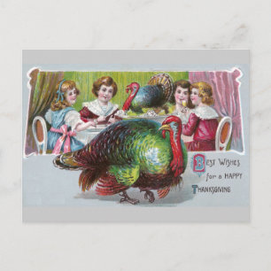 Cartes Pour Fêtes Annuelles Action de grâce en 1908