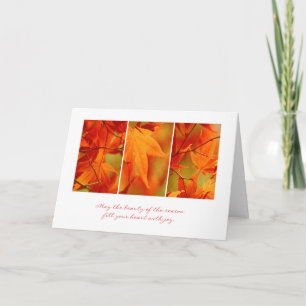 Cartes Pour Fêtes Annuelles Action de grâces