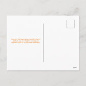 Cartes Pour Fêtes Annuelles Action de grâces (Dos)