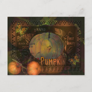 Cartes Pour Fêtes Annuelles Action de grâces Citrouilles