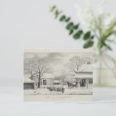 Cartes Pour Fêtes Annuelles Action de grâces vintage (Debout devant)