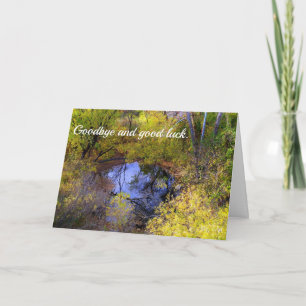 Cartes Pour Fêtes Annuelles Adieu et bonne chance à Doctor Card