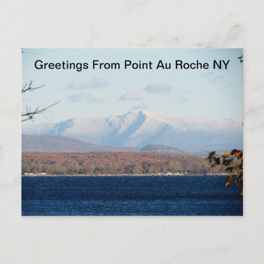 Cartes Pour Fêtes Annuelles Adirondacks (Devant)