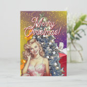 Cartes Pour Fêtes Annuelles Adolescente  (Debout devant)