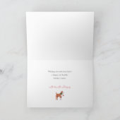 Cartes Pour Fêtes Annuelles Adorable Dogs Pet Dog Lover Christmas City Park (Intérieur)