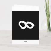 Cartes Pour Fêtes Annuelles Adorable Geeky Greeting Card (Dos)