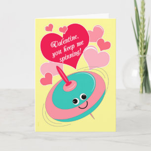 Cartes Pour Fêtes Annuelles Adorable Rétro Valentine Vous Me Gardez En Tournan