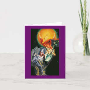 Cartes Pour Fêtes Annuelles Adoration au collage de résurrection