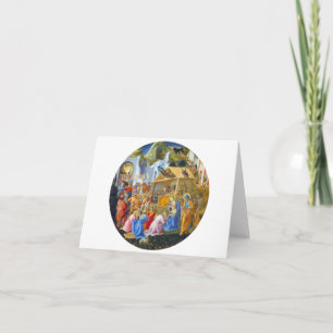 CARTES POUR FÊTES ANNUELLES ADORATION DE LA MAGI