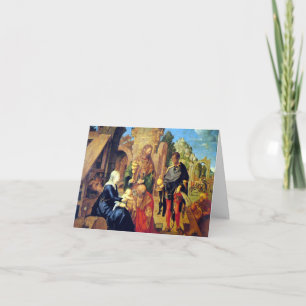 Cartes Pour Fêtes Annuelles Adoration de la Magi Christmas Card