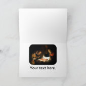 Cartes Pour Fêtes Annuelles Adoration de l'Enfant Jésus - Honthorst (Intérieur)