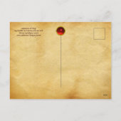 Cartes Pour Fêtes Annuelles ADORATION DE MAGI Gentile Da Fabriano, Noël (Dos)