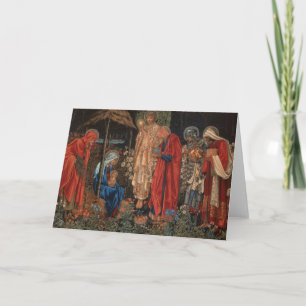 Cartes Pour Fêtes Annuelles Adoration des mages