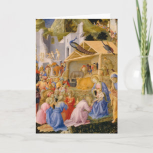 Cartes Pour Fêtes Annuelles Adoration des Magi