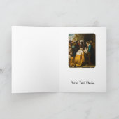 Cartes Pour Fêtes Annuelles Adoration des Magi - Murillo (Intérieur)