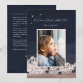 Cartes Pour Fêtes Annuelles Adore-Le Bethléem Noël religieux (Devant / Derrière)